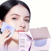 Hojas absorbentes para eliminar el brillo facial - Dressygt