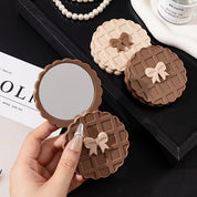 Mini espejo portátil con diseño de galleta - Dressygt