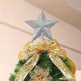 Estrella del árbol de navidad.