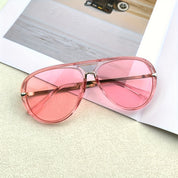 Lentes con diseño estilo aviador tonalidades pastel - Dressygt