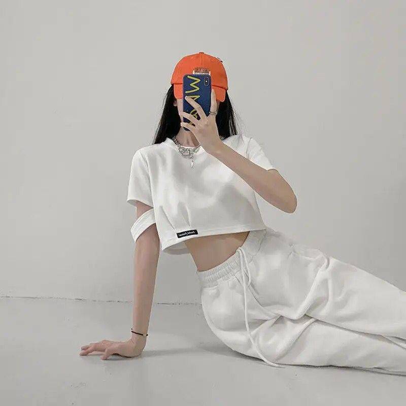 Crop top básica chic