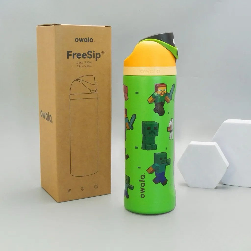 Pachón tipo Owala con diseño de Minecraft - Dressygt