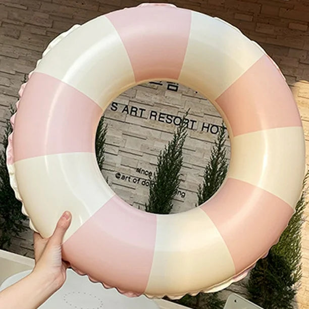 Flotador circular de colores pastel