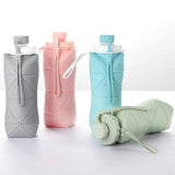Botella de agua plegable para deporte