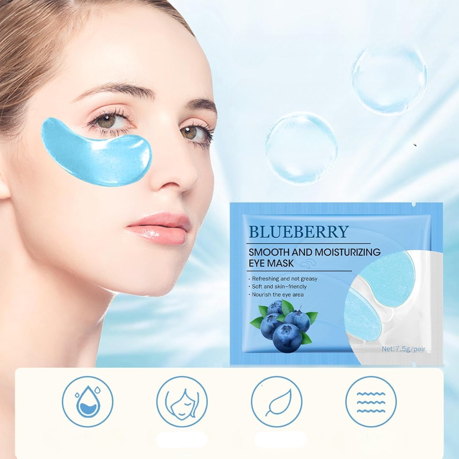 Parches para contorno de ojos - Dressygt