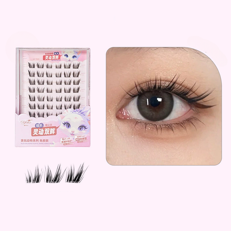 Pestañas postizas autoadhesivas efecto natural - Dressygt