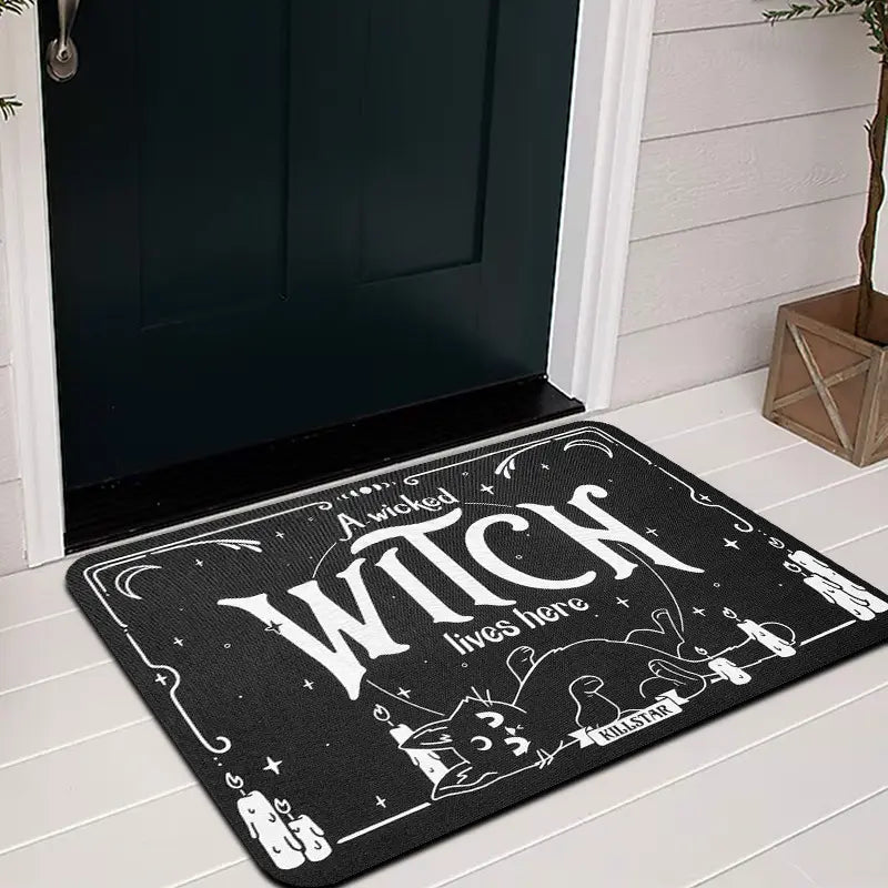 Alfombra para entrada con frase de bruja - Dressygt