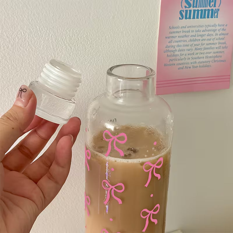 Botella para agua con diseño de moñas - Dressygt