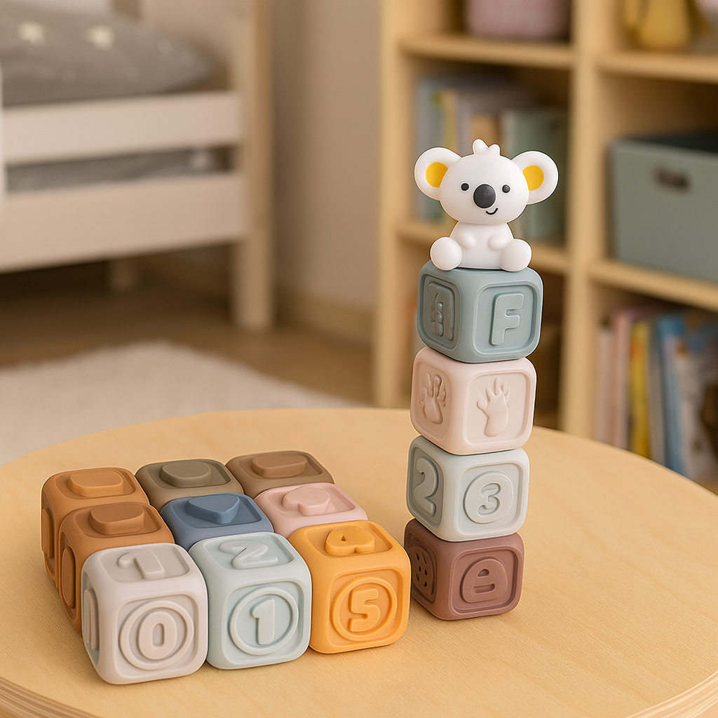 Bloques de construcción blandos para bebés - Dressygt