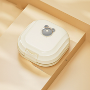 Pastillero de viaje con 4 divisiones