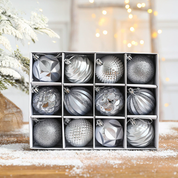 Set de esferas navideñas decorativas