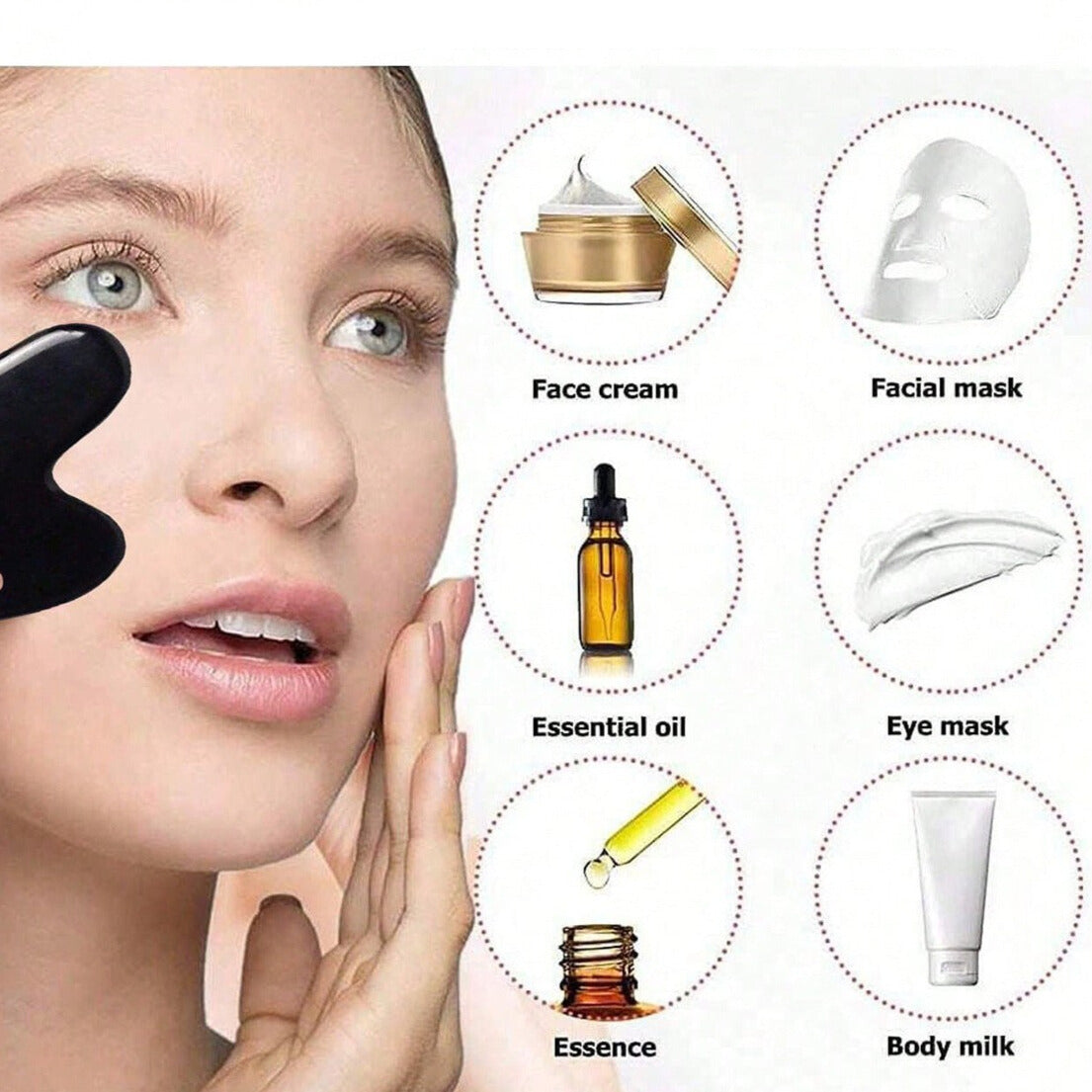 Kit para masajes faciales