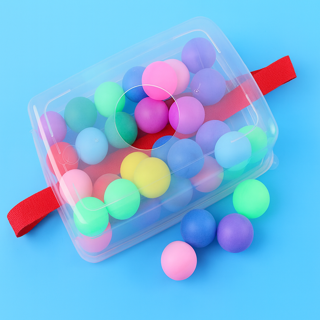 Juego de sacudir caja de pelotas