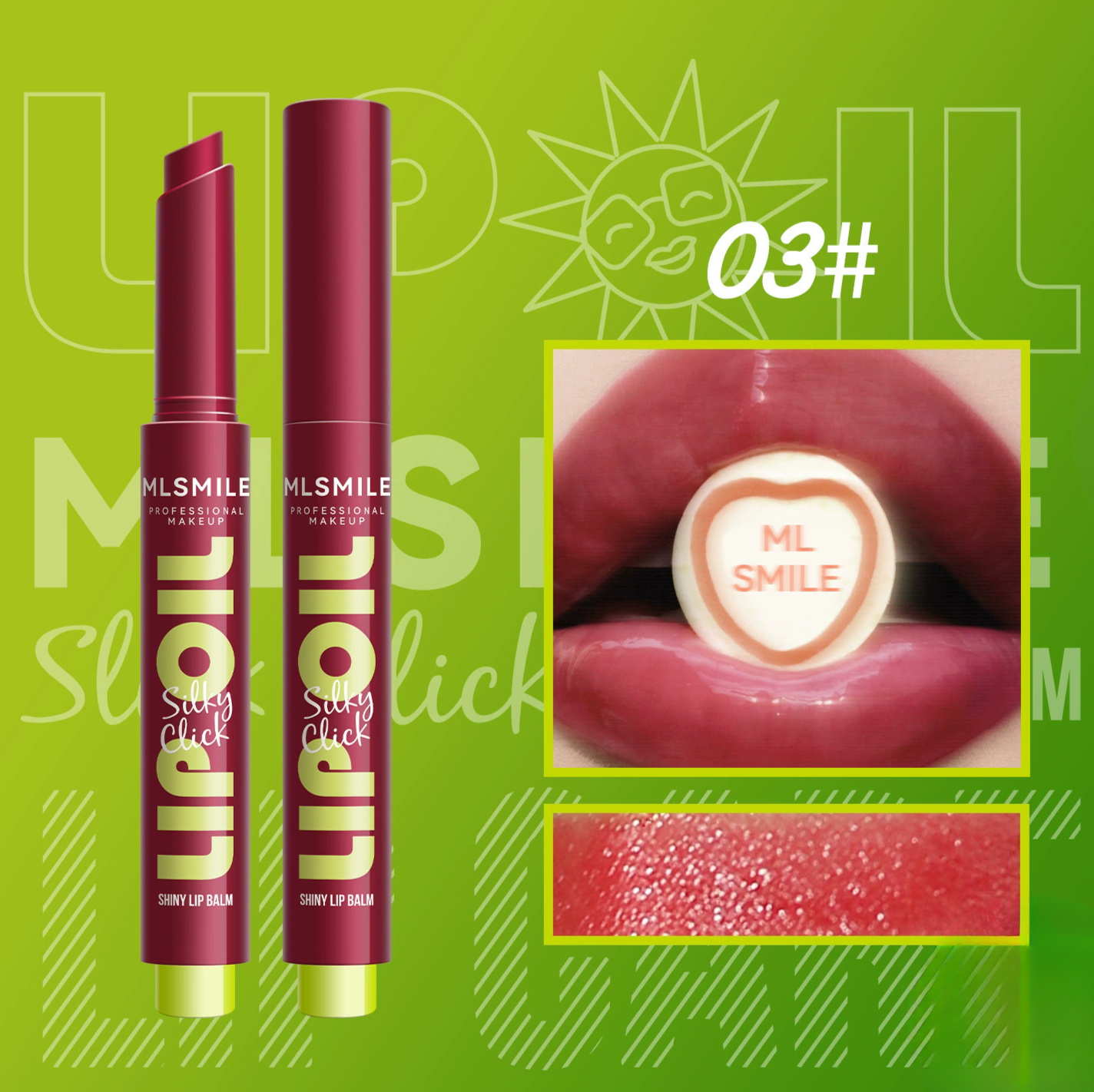 Lip Oil Stick con color - Dressygt