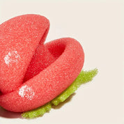 Juego de rizadores sin calor en forma de fresa