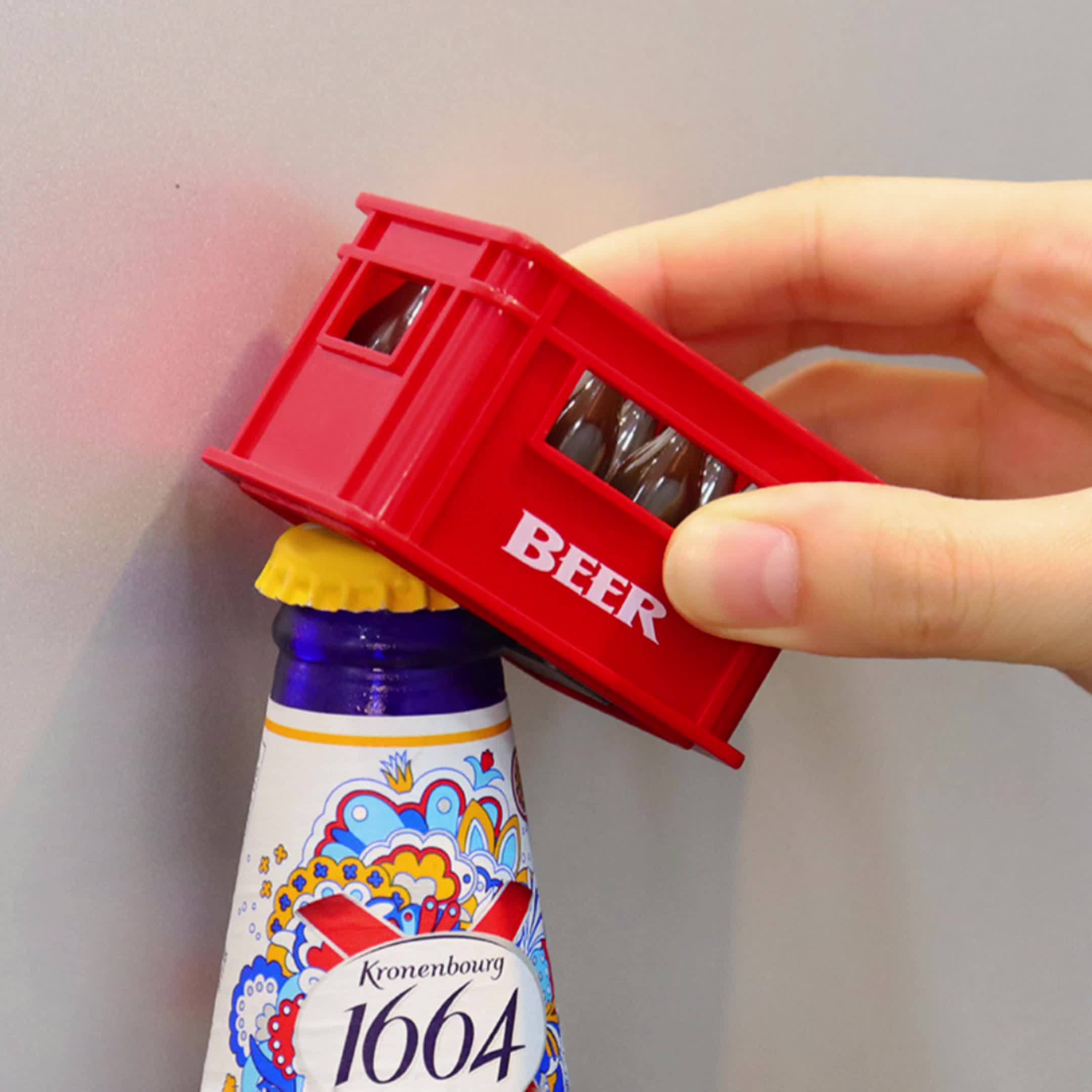 Destapador creativo de botellas