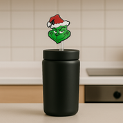 Protectores de pajilla del Grinch