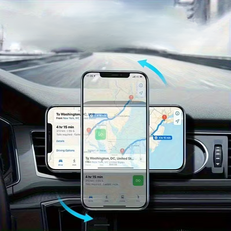 Cargador magnético con soporte para carro - Dressygt