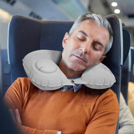 Almohada inflable de viaje