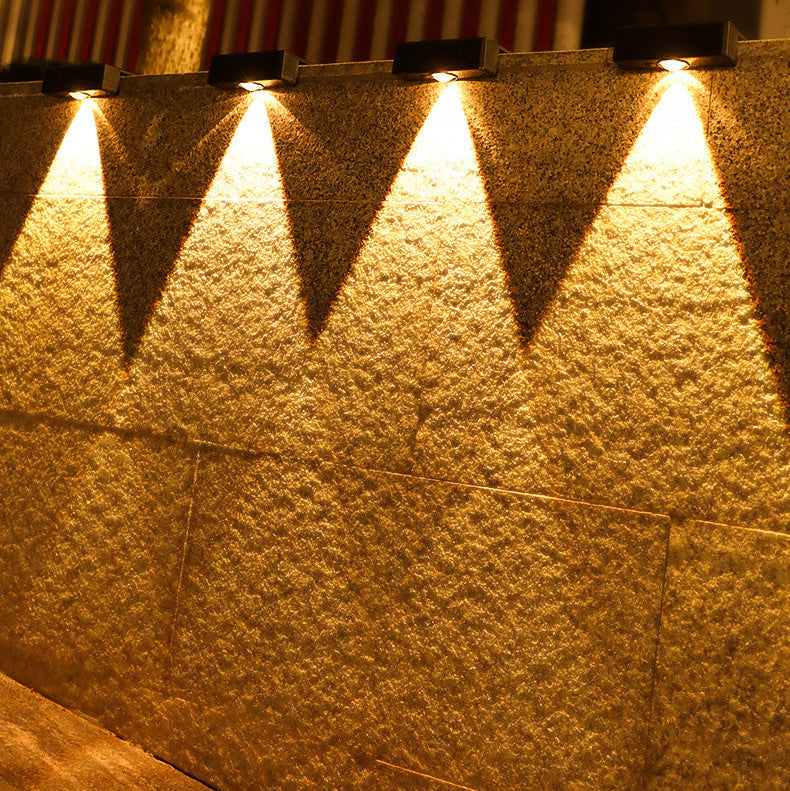 Lámpara solar de pared para exterior