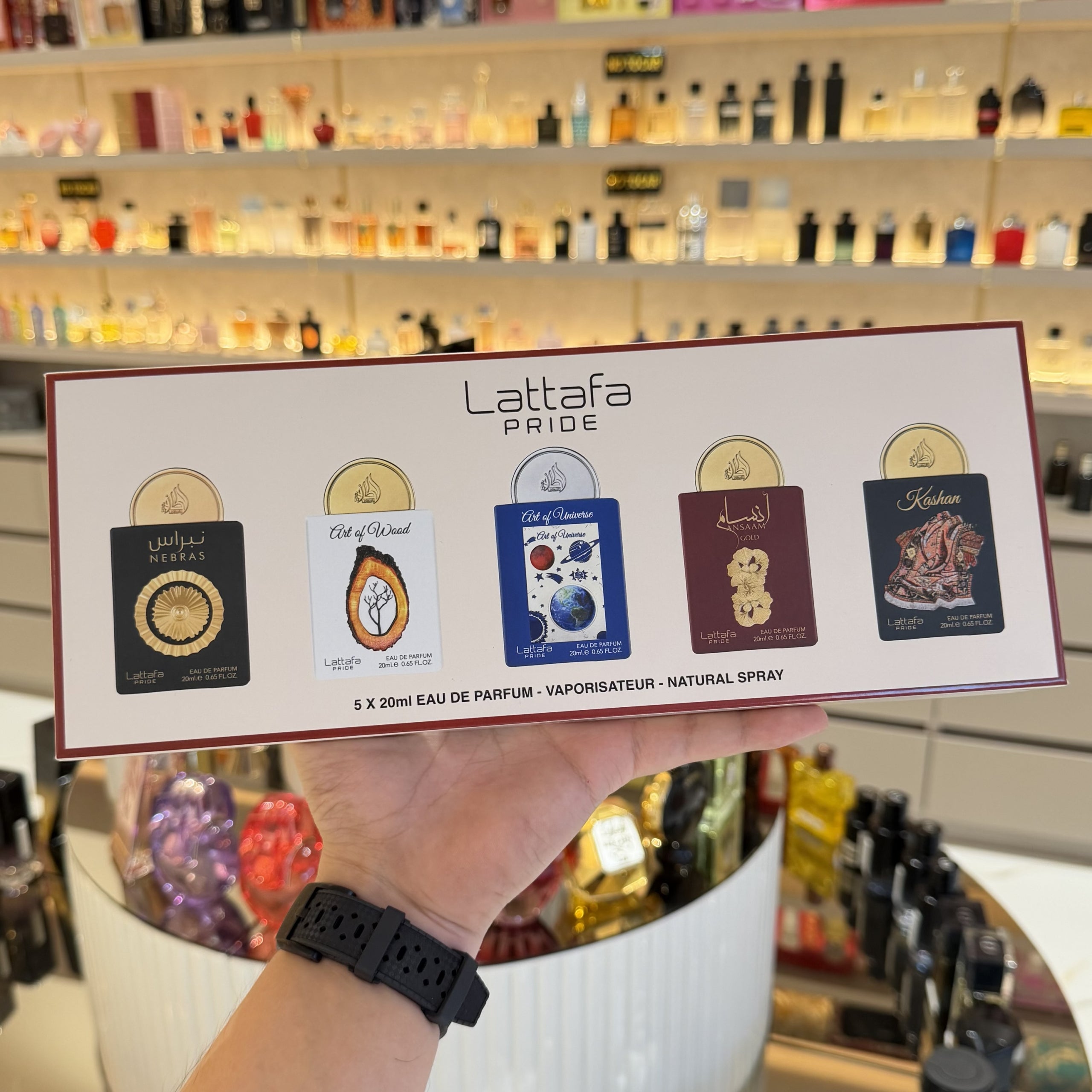 Colección de perfumes Lattafa Pride