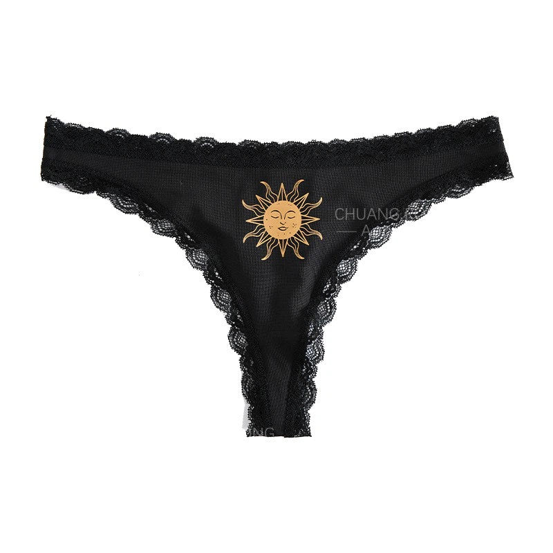 Blumer con encaje y diseño de constelaciones