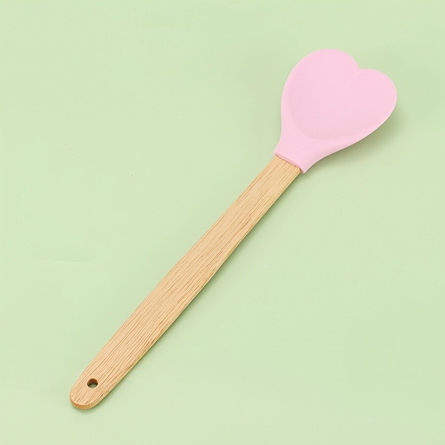 Espatula de silicon en forma de corazon - Dressygt