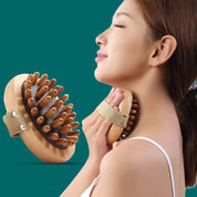 Cepillo masajeador para moldeo corporal