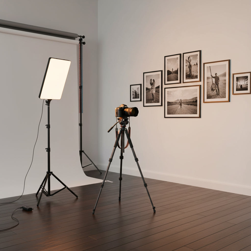 Led cuadrada para fotografía