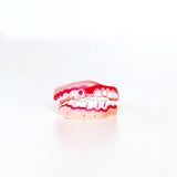 Dentadura falsa de  vampiro