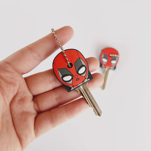 Dúo de fundas para llaves "DEADPOOL"