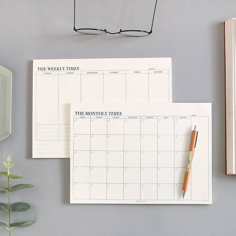 Planner notepad