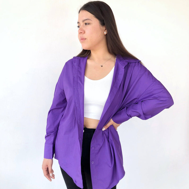 Blusa camisera básica