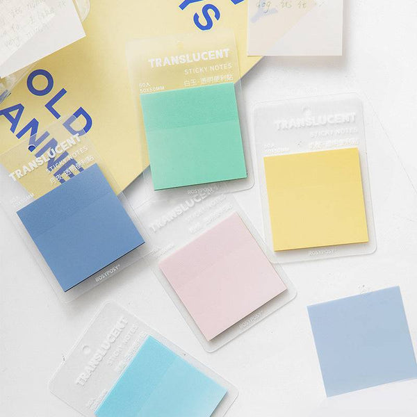 Mini post-it transparente
