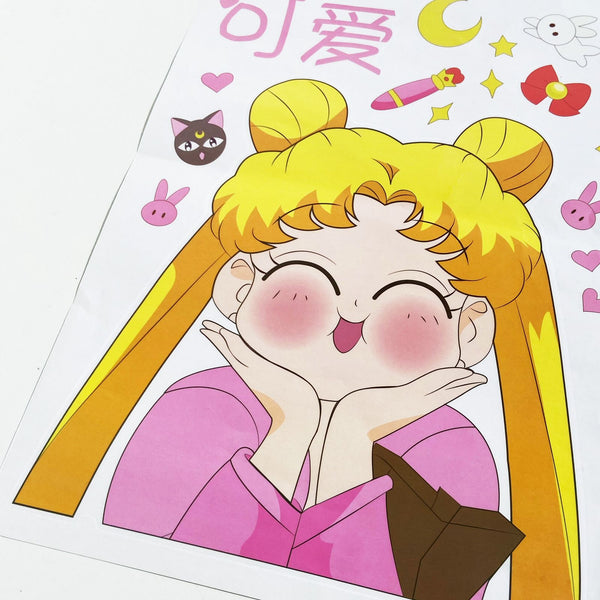 Set de stickers de Sailor Moon
